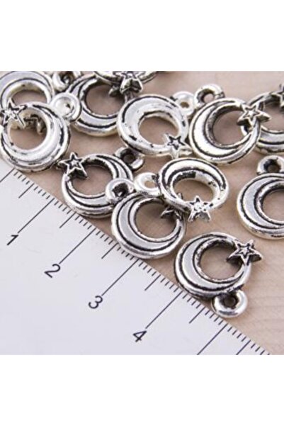 Bijuteri Net العلامة التجارية: هلال ونجمة شرابة مادة 10 قطعة (صغيرة) الفئة: م...