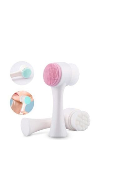 checkmate Double Sided Silicone Face Body Massage And Cleansing Brush