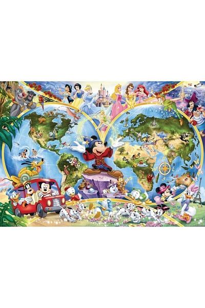 RAVENSBURGER WD World Map 1000 Piece Puzzle - 157853