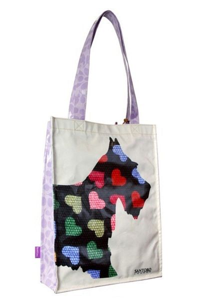 Santoro Geantă de umăr pentru femei, bej, Gorjuss Eclectic Coated Shopper