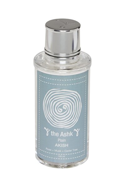 The Ashk Plain Akısh Kolonya 100 ml Gül, Misk Ve Sedir Ağacı