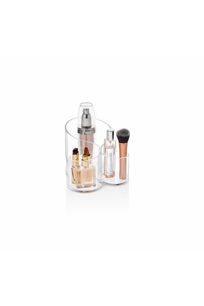 EsdaStore Esda Store - 3 Compartment Makeup and Jewelry Organizer