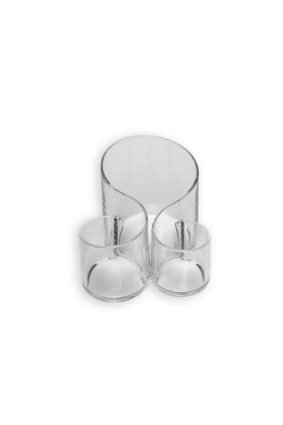 EsdaStore Esda Store - 3 Compartment Makeup and Jewelry Organizer