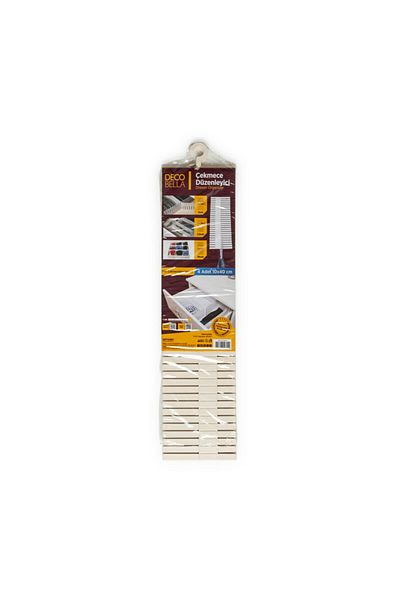 Decobella Set 4 sertare 10x40 cm - 4 buc