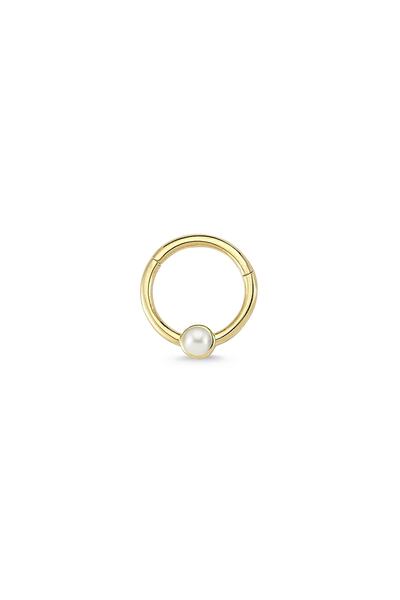 Altın Sepeti Altın Inci Halka Helix Piercing