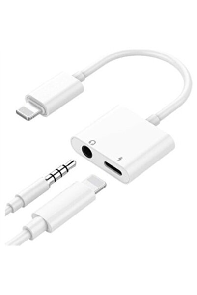 Genel Markalar Mh030 Lighting To 3.5 Mm And Lighting/ Iphone Kulaklık Ve Şarj...