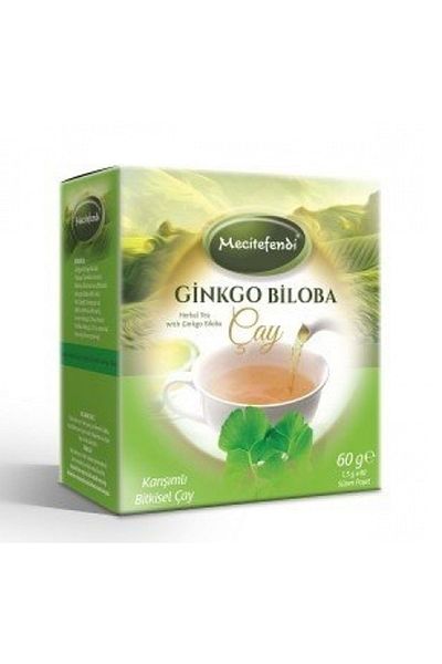 Mecitefendi Ginkgo Biloba Tea Filtered Bag 40 Pcs