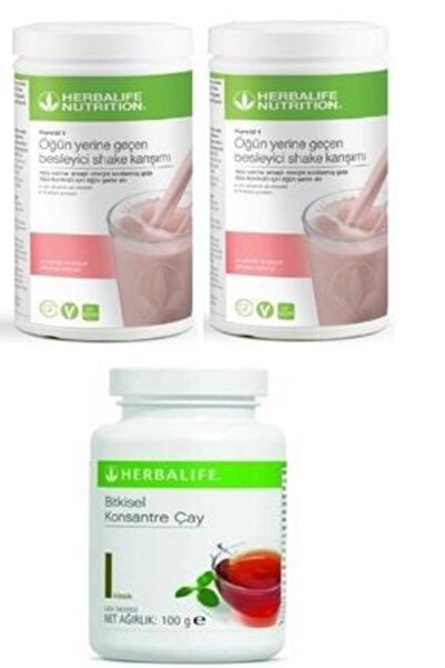 Herbalife Formül 1 Öğün Yerine Geçen Besleyici Shake Karışımı Ahududulu + Bit...