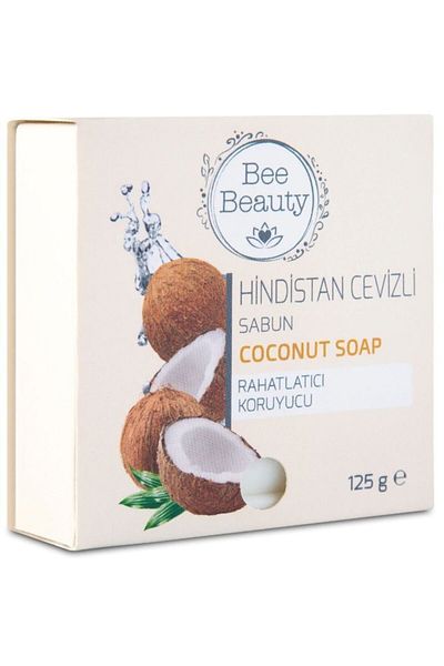 Bee Beauty صابون صلب بجوز الهند 125 جرام + صابون صلب بزيت الأفوكادو 125 جرام (مجموعة من 2)