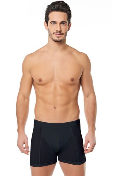 Tutku Boxeri negri pentru bărbați, bumbac, lycra, 6 bucăți