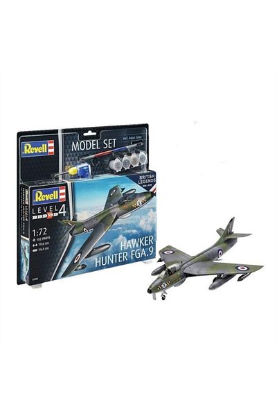 REVELL Model Kit Shelf Hawker Hunter