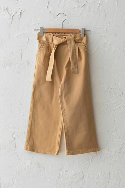 LC Waikiki Girl's Dark Beige Gfe Pants