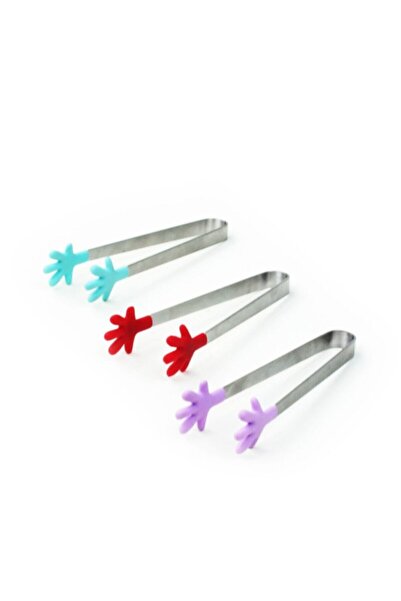 HAYATINIZI KOLAYLAŞTIRIN ملقط إصبع سيليكون - ملقط سكر ملقط ثلج قطعة واحدة