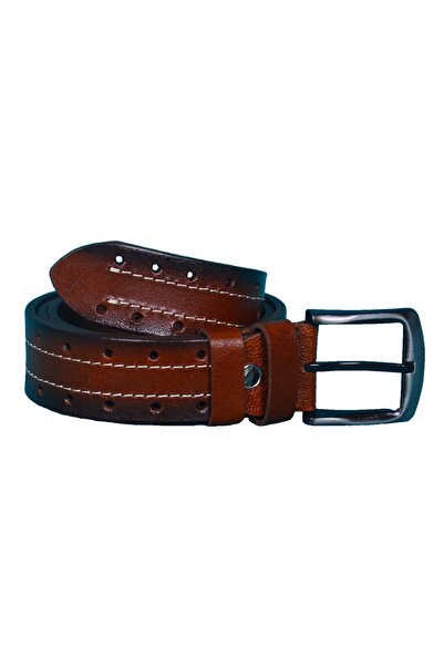 Strong %100 Hakiki Deri Kemer, Erkek Kot Pantolon Kemeri Km01