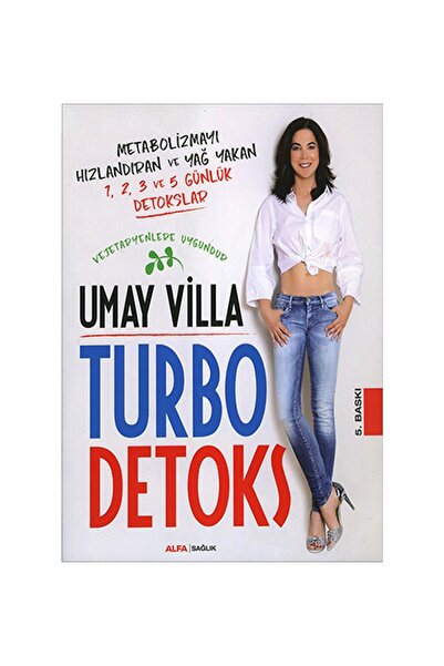 Alfa Yayınları Umay Villa Turbo Detoks Sağlık Tıp Kitabı Türkçe Ciltsiz