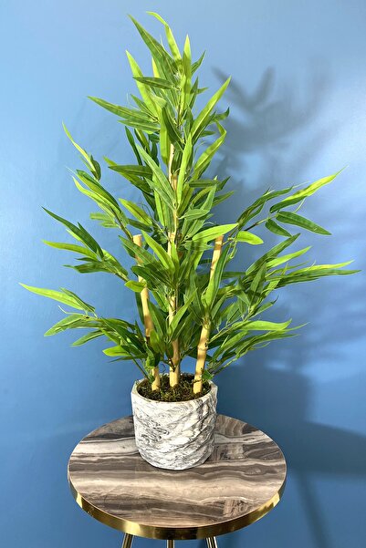 Yapay Çiçek Deposu Bambu Ağacı Açık Yeşil 65 Cm (YOSUNLU MODEL)