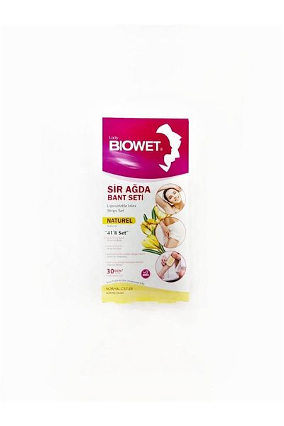 Lady Biowet Biowet Natural Wax Tape Set