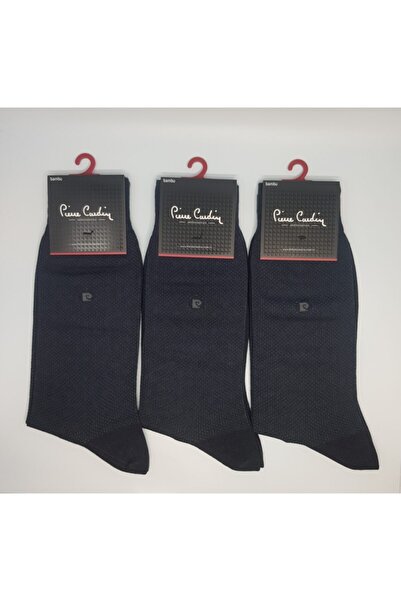 Pierre Cardin Erkek Antrasit Bambu Çorap 3'lü Paket
