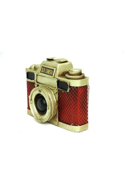 ECOME Decorative Metal Camera Object Figurine Vintage Gift