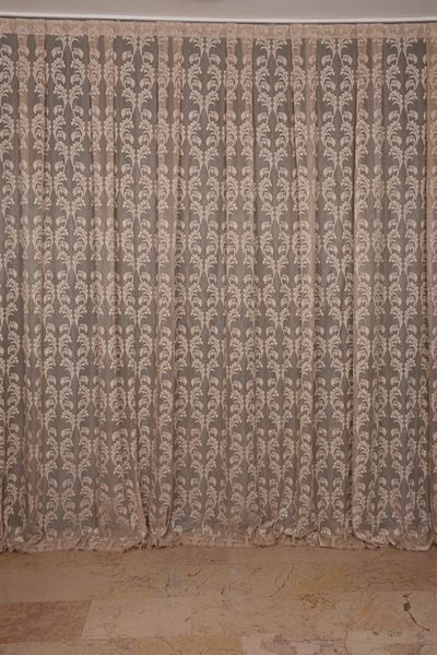 AKÇA TEKSTİL Ivy Mink Color Single Wing Sewn Pleated Background Curtain 300*260 Cm