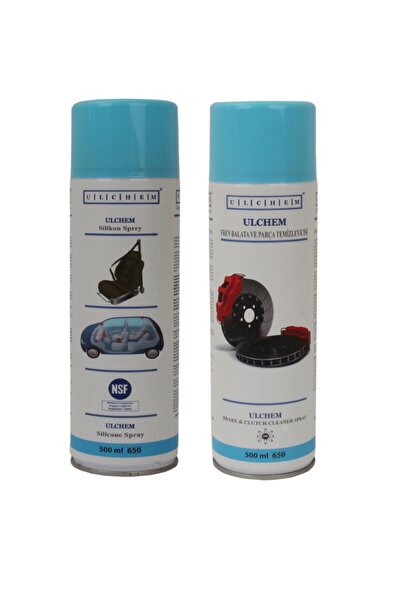 ULCHEM Silikon Sprey Balata Temizleyici Sprey 500 ml