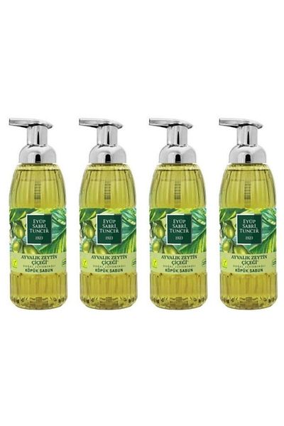 Eyüp Sabri Tuncer Ayvalık Olive Flower Foam Soap 500ml X 4 Pieces