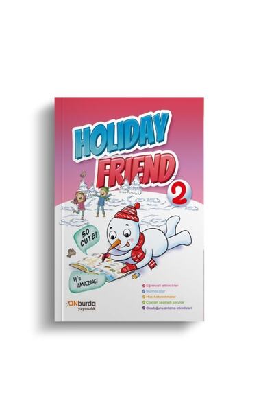 Onburda Yayınları 2. Sınıf Holiday Friend Yarıyıl Tatil Kitabı / Kolektif / ONburda Yayınları / 9786056956768