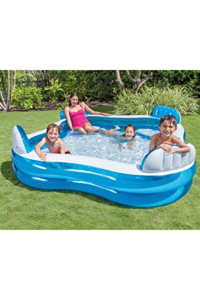 Intex Büyük Boy Koltuklu Aile Havuzu, 229x229 Cm, -56475
