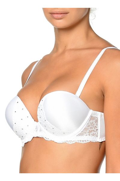 Orkide 3020 Women's Ecru Lace Bra
