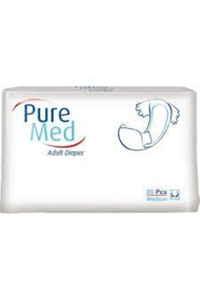 Puremed Medium Waistband Patient Diaper 30pcs