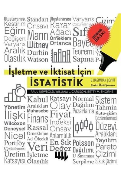 Genel Markalar Işletme Ve Iktisat Için Istatistik (8. Basımdan Çeviri Ekonomik Baskı)