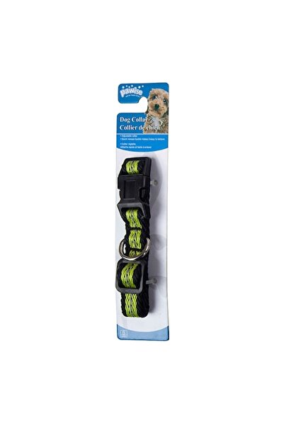 Generic Brand Reflective Dog Collar Green S (22-35 Cm/15 mm)