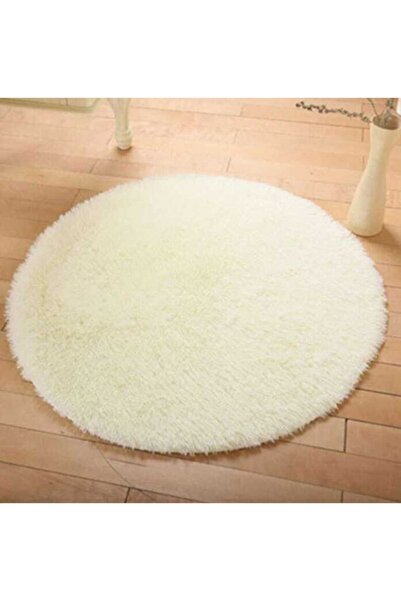 Sarar Yuvarlak Peluş Halı