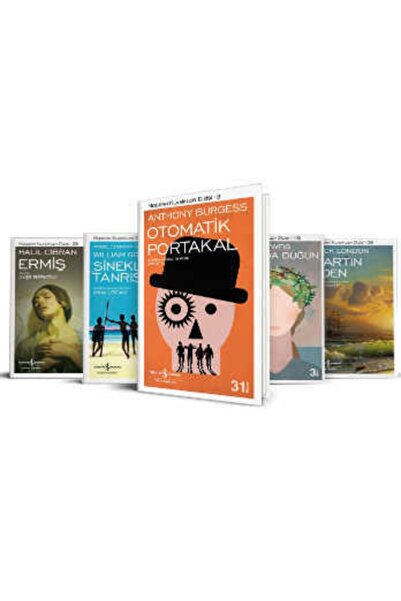 TÜRKİYE İŞ BANKASI KÜLTÜR YAYINLARI Modern Klasikler - 5 Kitap Set