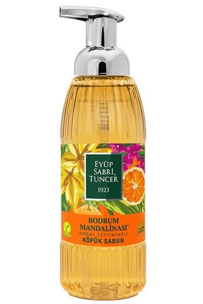 Eyüp Sabri Tuncer Bodrum Tangerine Foam Soap 500ml X 4 Pieces