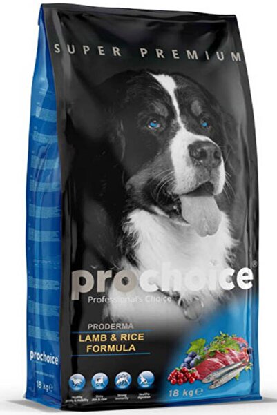 ProChoice Proc Hoice Kuzu Etli Ve Pirinçli Proderma 18 Kg Köpek Yetişkin Köpe...