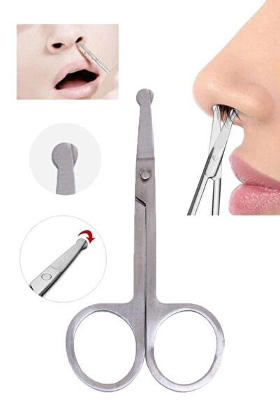 MUJGAN Burun Makası Gümüş Paslanmaz Çelik