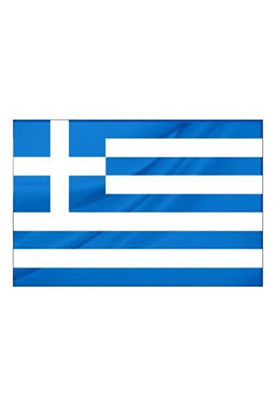 Rekbay Yunanistan Ülke Bayrağı 1.sınıf Parlak Kumaş 50x75 cm
