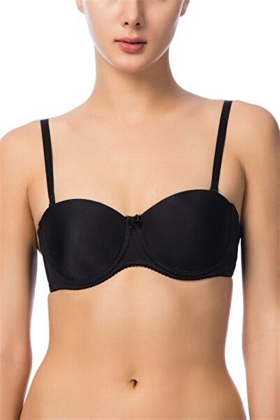 NBB Sutien negru push up pentru femei