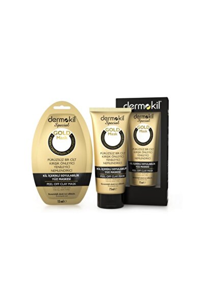 maazasenin Dermokıl Maske 75ml Gold Killi Soyulabilir