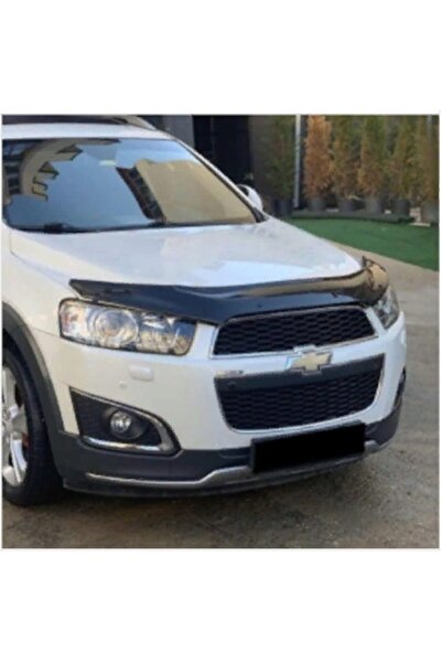 Genel Markalar Chevrolet Captiva Kaput Rüzgarlığı Koruması 2013+ Parlak Siyah