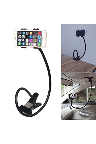 Genel Markalar Ahtopot Akrobat Tripod Mandallı Bükülebilir Spiral Telefon Tutucu