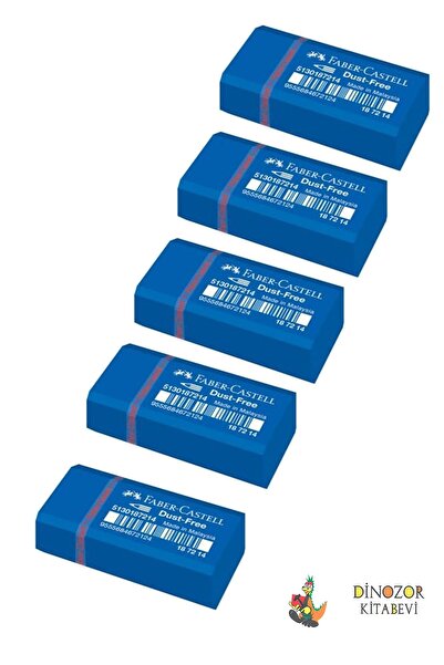 Faber Castell Mini Sınav Silgisi 5'li