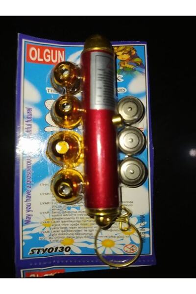 OLGUN Kedi-köpek Lazeri (yer Işaretleme) 3 Pil Ve 4 Başlık Ile