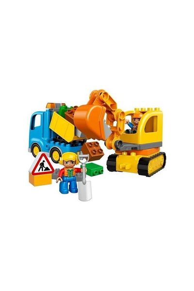 LEGO 10812 LEGO DUPLO - شاحنة وحفار زاحف
