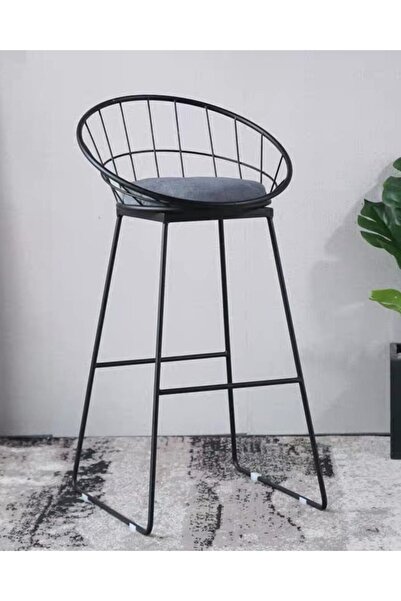 ALTAN HOME Siyah Yüksek Sandalye