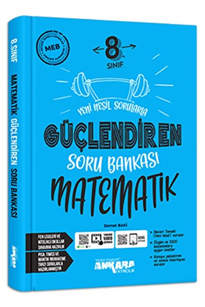 Ankara Yayınları 8. Sınıf Lgs Matematik Güçlendiren Soru Bankası Ankara Yayın...