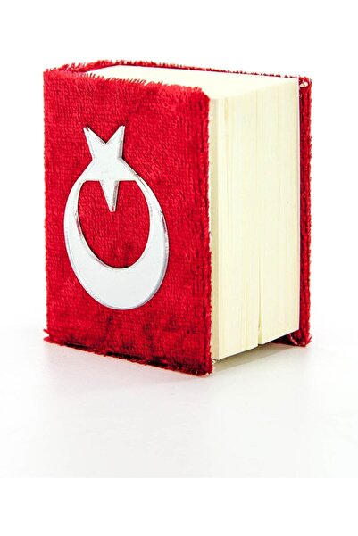 Genel Markalar Kadife Kaplı Mikro Kuranı Kerim - Sade Arapça - Kırmızı - Bilg...