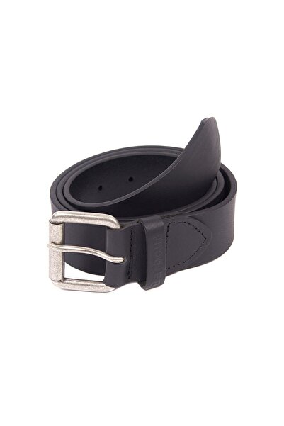 Barbour Erkek Siyah Matt Leather Kemer Bk31