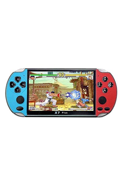 Yeni X7 Plus 5.1 Tft Ekran 3000 Oyunlu Arcade Elde Oynanabilir Şarjlı Tv Çıkışlı Oyun Konsolu